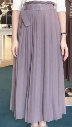 SNIDEL アコーディオンプリーツシアースカート