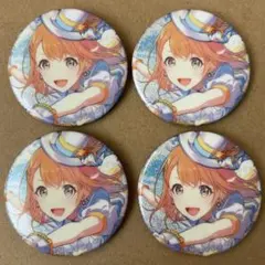 プロセカ　缶バッジ　花里みのり　4点セット
