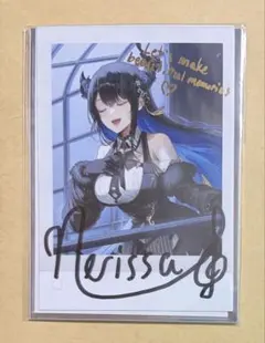 妮莉莎·雷文克羅夫特 生日紀念 2025 限量發行 親筆簽名卡