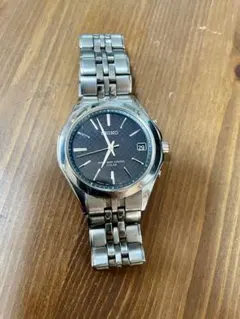 ビンテージSEIKO セイコー 電波ソーラー チタン 腕時計 7B52-0AP0 