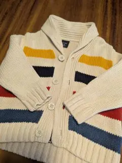 baby GAP ニットカーディガン ボーダー
