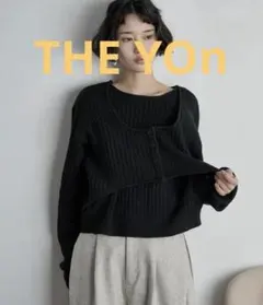 THE YOn アンサンブルドッキングニットPO