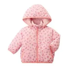 ミキハウスホットビスケッツ★リバーシブル総柄ジャンパー100cm アウター