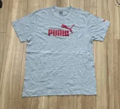 PUMA Tシャツ　半袖　グラフィックプリント プーマ　ウェア　サッカー　古着