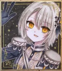まのさば 蓮見レイア 魔法少女ノ魔女裁判 ファンアート 手描きアナログ