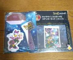 ハッピーくじDisney IDOL アクリルスタンド、ステッカーセット