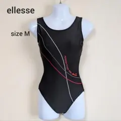 ​【ellesse】エレッセ フィットネス水着 Mサイズ ワンピース 試着のみのサムネイル
