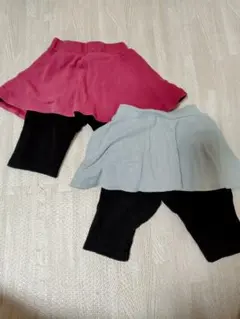 スカート付きレギンス　スカッツ　2点セット