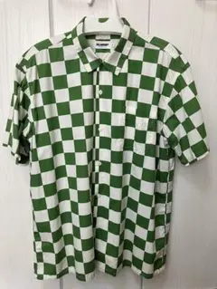 XLARGE 半袖シャツ XL 緑 白 チェック グリーン ホワイトのサムネイル
