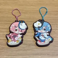 リゼロ ラバーストラップ レム クルシュセット - メルカリ