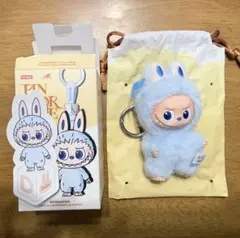 POPMART ラブブ イニシャル ぬいぐるみ pin for love D