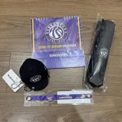 東京サンロッカーズ　グッズセット 卓上カレンダー キャップキーホルダー