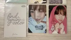 NCT WISH サクヤ　COLOR MD トレカ　2枚