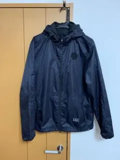 Hurley 紺ヒョウ柄　ナイロンジャケット L
