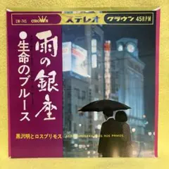 雨の銀座　　黒沢明とロスプリモス