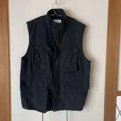 FREAK'S STORE ミリタリーベスト 블랙 L