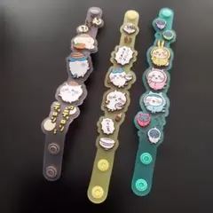 ちいかわ　ラバーバンド　パジャマパーティーズ　どんぐりDJ　郎　３点