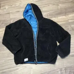 BILLABONG ⭐︎リバーシブル⭐︎ボアフリースジャケット ブラック/ブルー