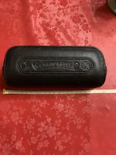 CHROME HEARTS レザー メガネケース