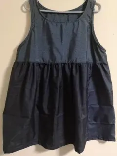 大島リメイク ノースリーブ チュニック