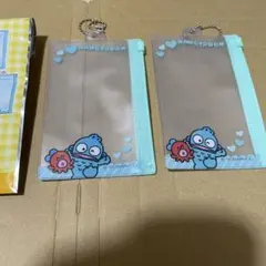 まとめ売り　ハンギョドン　サンリオ　はぴだんぶい　チェーン付きファスナーケース