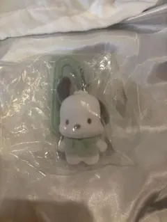 カラフルカラビナマスコットチャーム ふわわフロッキーマスコット ポチャッコ