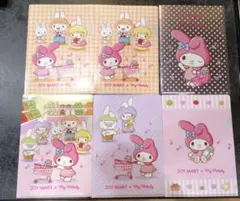 【新品未使用品】マイメロディ　A5クリアファイル　6枚セット
