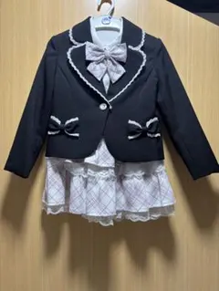 ヒロミチナカノ　フォーマル　かわいい　セットアップ　３点セット130