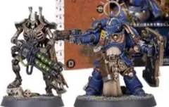 ウォーハンマー 限定ミニチュア Primaris Sergeant Jovan - メルカリ