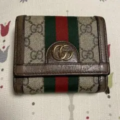 グッチ オフィディア 二つ折り財布 GGマーモント シェリーライン