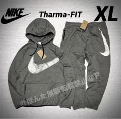 ナイキ サーマ スウェット 上下セット パーカー パンツ 新品 XL 保温 防寒