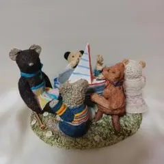 オルゴール内蔵　テディベア　犬　ネジ巻き式 2000年　くま　ぬいぐるみ　レア オルゴール内蔵 テディベア 犬 ネジ巻き式 2000年 くま ぬいぐるみ
