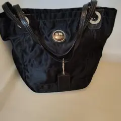 COACH ブラック トートバッグ