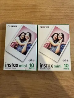 FUJIFILM instax mini インスタントフィルム 10枚×2