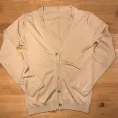 ユナイテッドアローズ　カシミアシルク　Vネックカーディガン