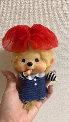顔デカモンチッチ　香港限定　ファッションチャーム　キーチェン 顔デカモンチッチ 香港限定 ファッションチャーム キーチェン - メルカリ