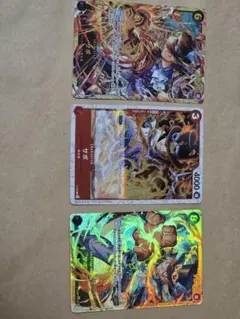 ワンピース カードゲーム サボ ホロカード3枚セット　パラレル　★マーク