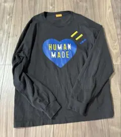 HUMAN MADE ネイビー　長袖　ロンT 2026年最新】human made ロンtの人気アイテム - メルカリ