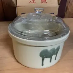 たいら窯　漬け物容器 蓋付き たいら窯 飲食物保存容器 梅干し容器 5号 9入 陶器 寸胴型 蓋