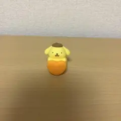 スマホにつけれる ポムポムプリン ガチャガチャ オレンジハート付き
