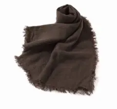 plage ASAUCE MÊLER ダークブラウン ストール