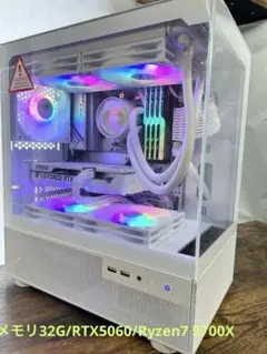 Ryzen7-9700X、RTX5060搭載、自作デスクトップPC PCショップzeRo / Ryzen7 9700X・RTX5060 搭載