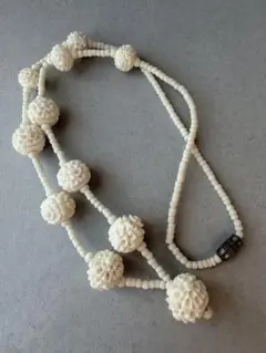 ヴィンテージ　ネックレス　天然素材　アクセサリー