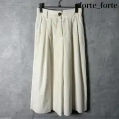 forte_forte コットン ボリューム コーデュロイスカート N2757のサムネイル