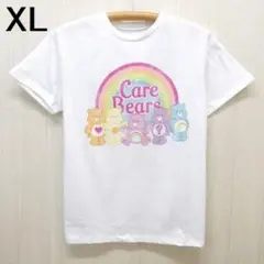 Care Bears ケアベア レインボー グラフィック 半袖Tシャツ XL 白のサムネイル