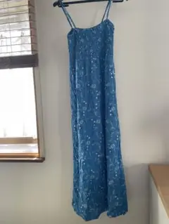 ユニクロ キャミロングワンピ レーヨン