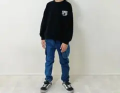 BREEZE ブリーズ　あったからくらくサイドポケットパンツ　130