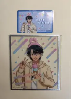 新テニスの王子様 テニプリ コスモワールド 越前リョーマ クリア色紙　参加賞