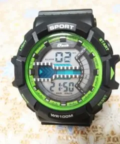 ダッシュデジタル腕時計