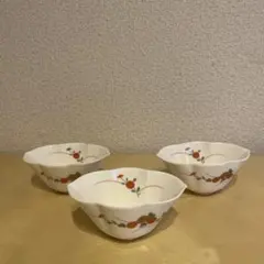香蘭社 花柄　小鉢 3点セット　レトロのサムネイル